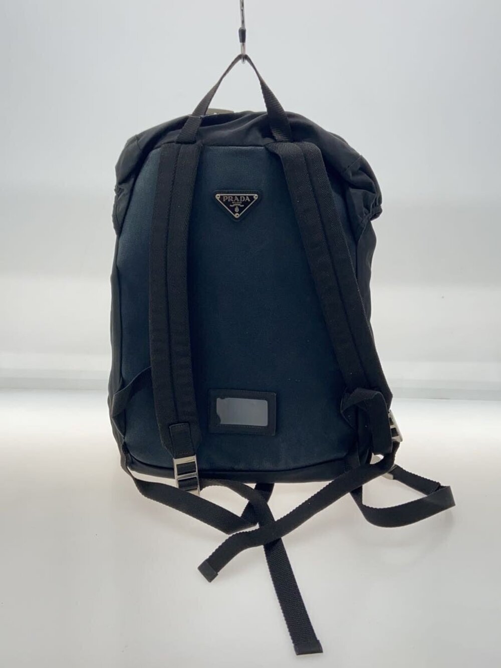 Prada Triangle Backpack Rucksack Gray - Picture 3 of 7